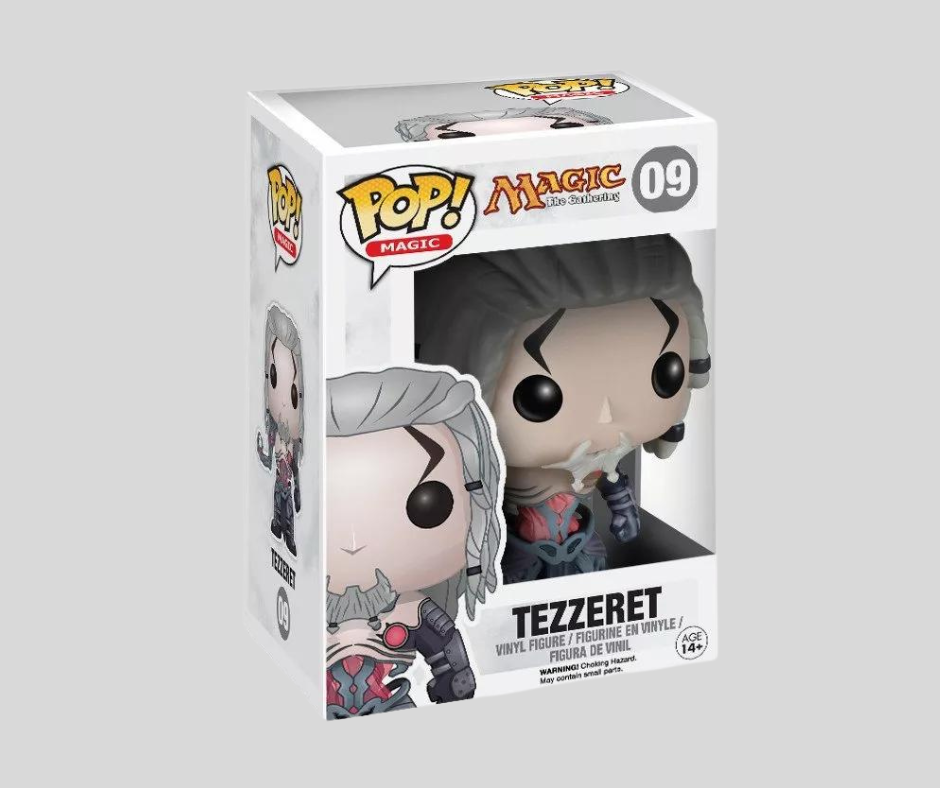 Magic The Gathering Funko POP Tezzeret #9 Vinyl Figure NIB VAULTED