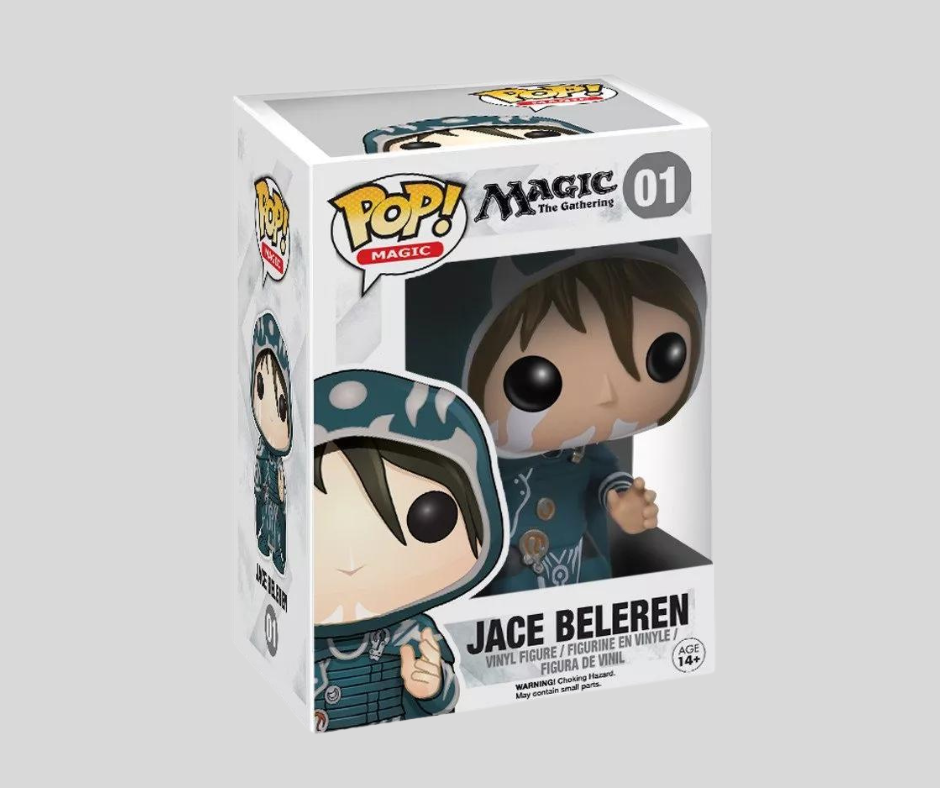 Magic The Gathering Funko POP Jace Beleren Vinyl Figure NIB VAULTED