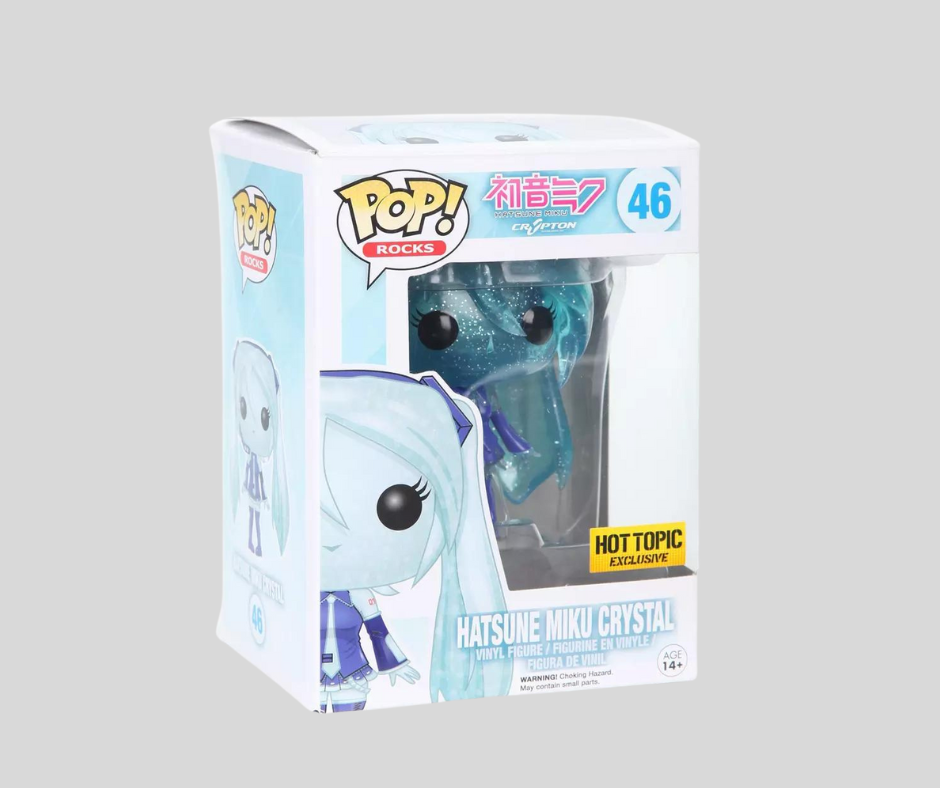 Hatsune Miku Crystal Hot Topic Exclusive VAULTED