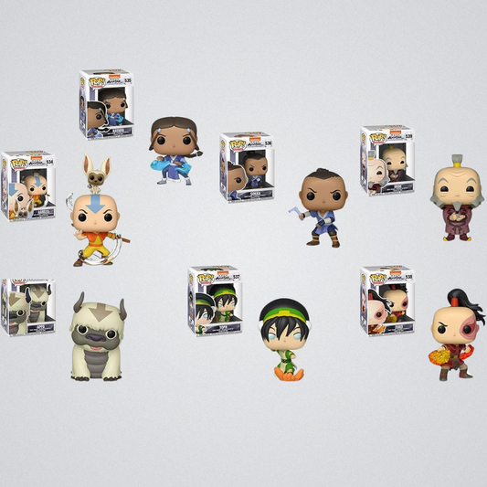 Funko Pop Lot Set Of 7 Avatar The Last Airbender