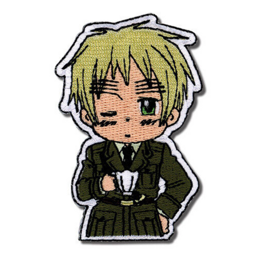HETALIA ENGLAND EMBROIDERED PATCH