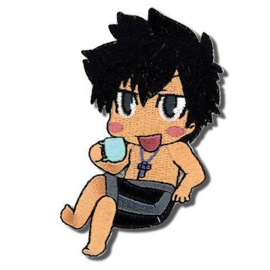 Fairy Tail Gray Drinking Patch