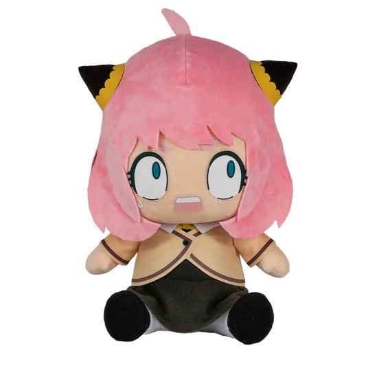 SPY X FAMILY - ANYA TERRIFIED FACE SITTING POSE PLUSH
