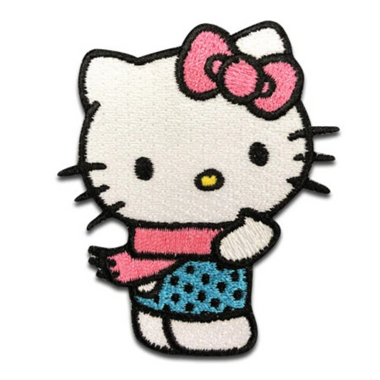 HELLO KITTY - HELLO KITTY 09 PATCH W/ PINK SCARD THUMBS UP