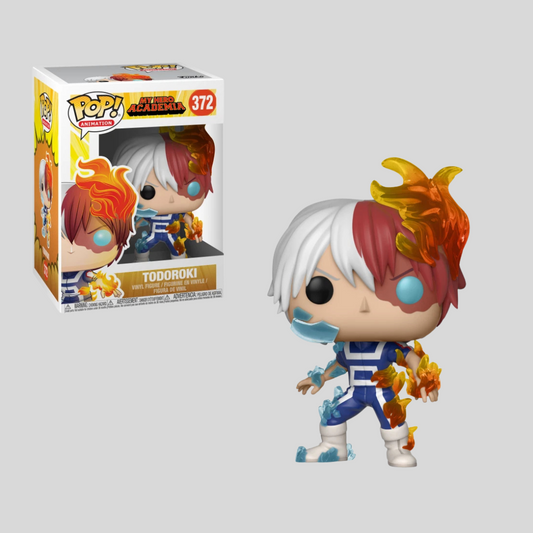 MHA Todoroki Half and Half Fire and Ice Funko POP Vinyl Figure NIB