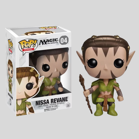 Magic The Gathering Funko POP Nissa Revane Vinyl Figure NIB VAULTED RARE