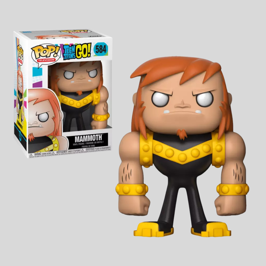 Teen Titans Go! Mammoth #584 Vinyl Figure Funko POP! Television