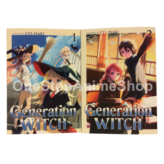 Generation Witch manga volumes 1-5