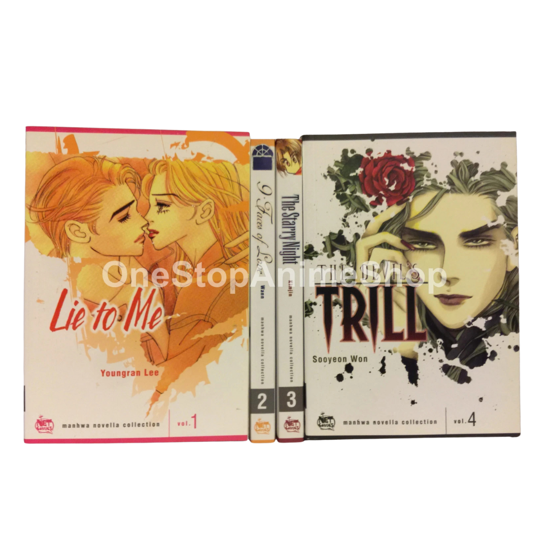 Manhwa Novella Collection Vol. 1-4