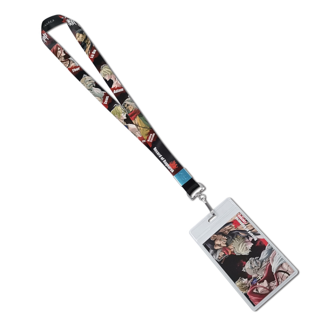 RECORD OF RAGNAROK - FIRST THREE VS BATTLES KEY VISUAL LANYARD