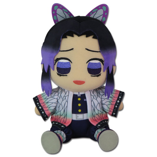 DEMON SLAYER - SHINOBU KOCHO SITTING PLUSH 7" H