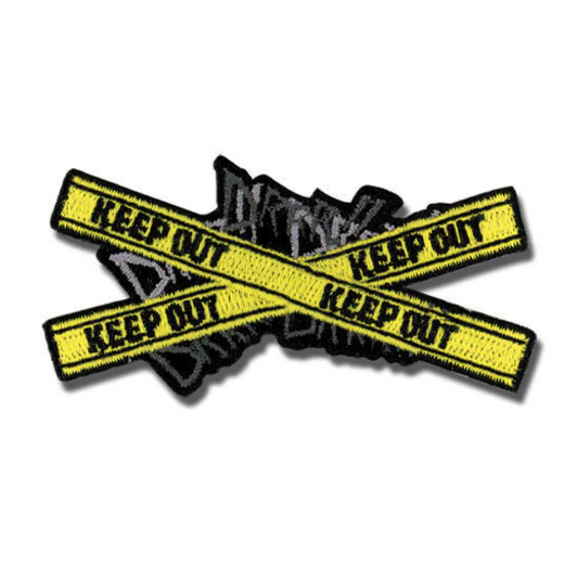 Durarara SD Keep Out Logo Patch