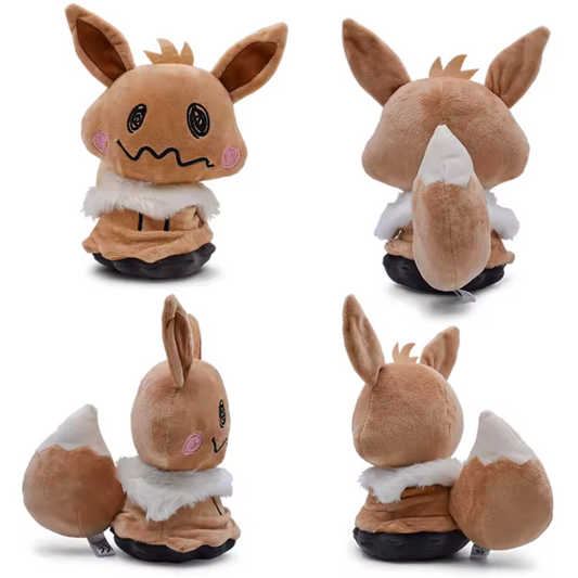 Mimikyu Eevee Evolutions 11.8" Plush Eevee/ Vaporeon/ Flareon/ Jolteon/ Sylveon/ Umbreon/ Leafeon/ Glaceon/ Espeon