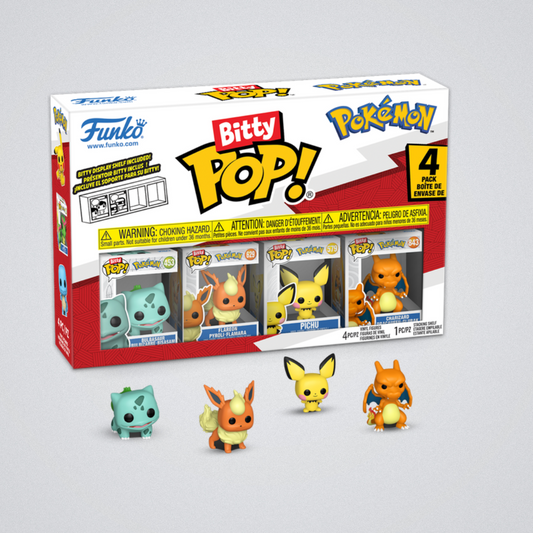 Bitty Pop! Pokémon 4-Pack Series 3