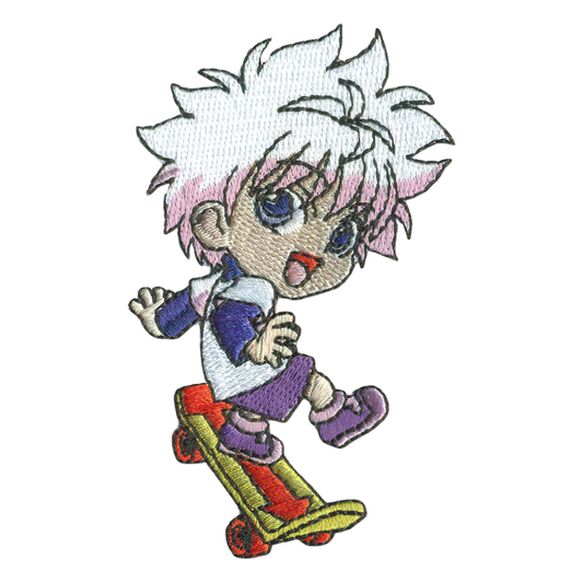 HUNTER X HUNTER- KILLUA SKATING SD PATCH