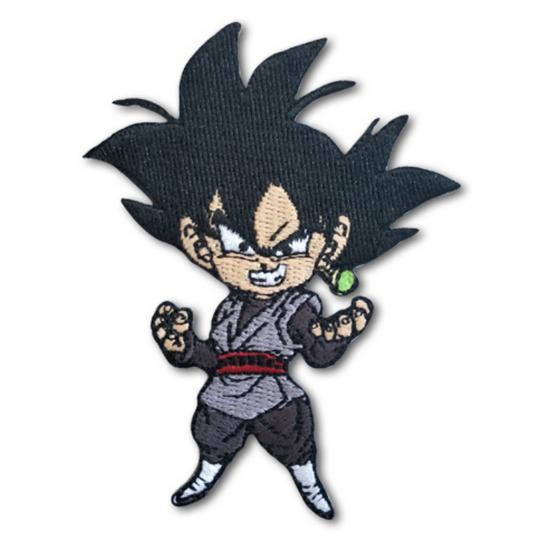 DRAGON BALL SUPER CHARACTER PATCH- BLACK GOKU/ GOHAN/ KRILLIN/ GOTENKS/ SS ROSE