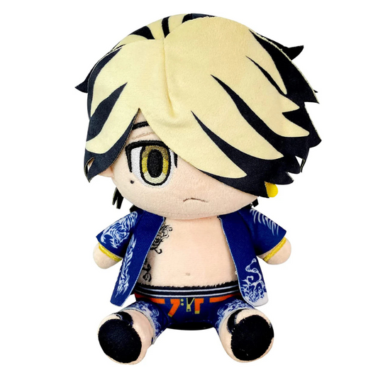 Tokyo Revengers - Hanemiya Kazutora Sitting Pose Plush 7"