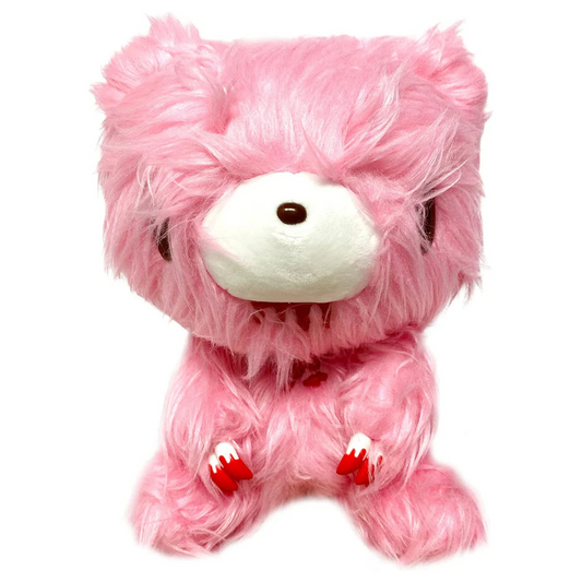 Gloomy Bear - Gloomy Bear Sitting Pose Long Hair Fur Plush 7"