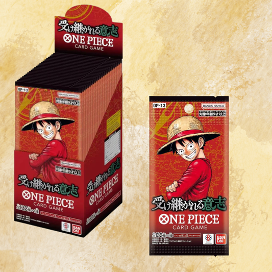 OP13 Carrying On His Will Booster Box (Japanese)