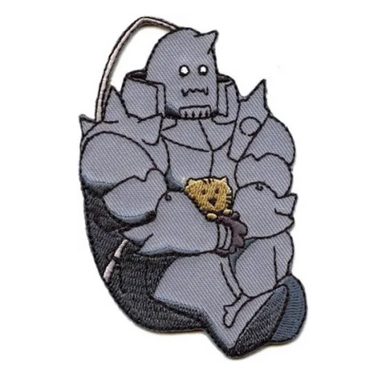 Fullmetal Alchemist Brotherhood Patch Al Cat Anime Manga Sublimated Embroidery Iron On