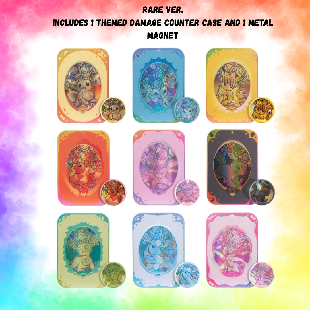 Pokémon TCG: Terastal Gathering Metal Storage Tin - Evolutions (Chinese)