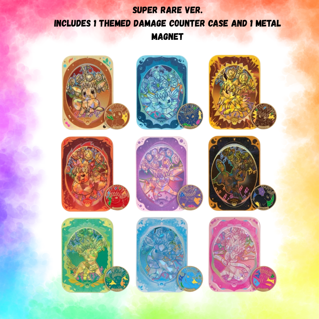 Pokémon TCG: Terastal Gathering Metal Storage Tin - Evolutions (Chinese)