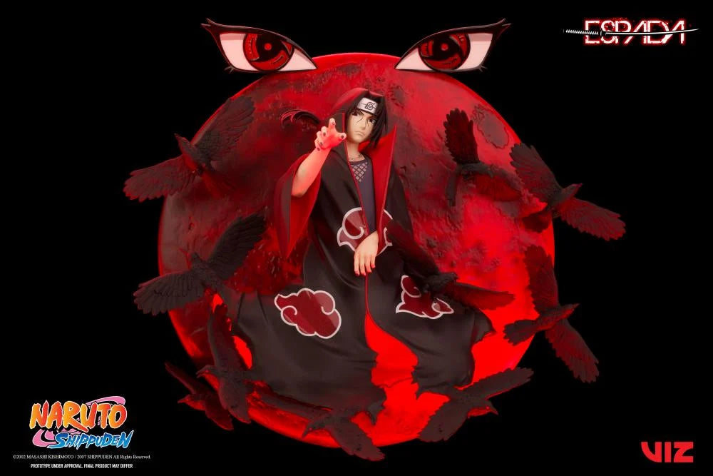 Naruto: Shippuden Itachi Uchiha 1/8 Scale Limited Edition Wall Statue