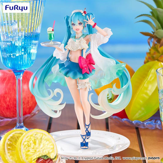 Vocaloid SweetSweets Series Hatsune Miku (Melon Soda Float Ver.) Exceed Creative Figure