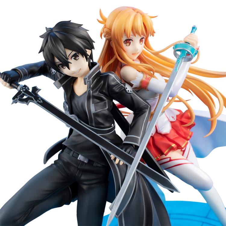 Sword Art Online 10th Anniversary Lucrea Kirito & Asuna Figure