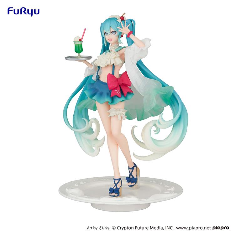 Vocaloid SweetSweets Series Hatsune Miku (Melon Soda Float Ver.) Exceed Creative Figure