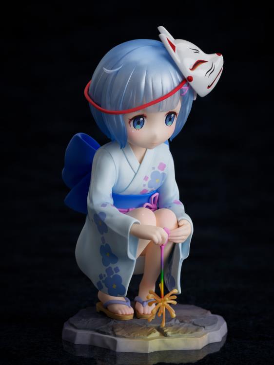 Re:Zero Starting Life in Another World F:Nex Ram & Rem (Childhood Summer Memories Ver.) 1/7 Scale Figure