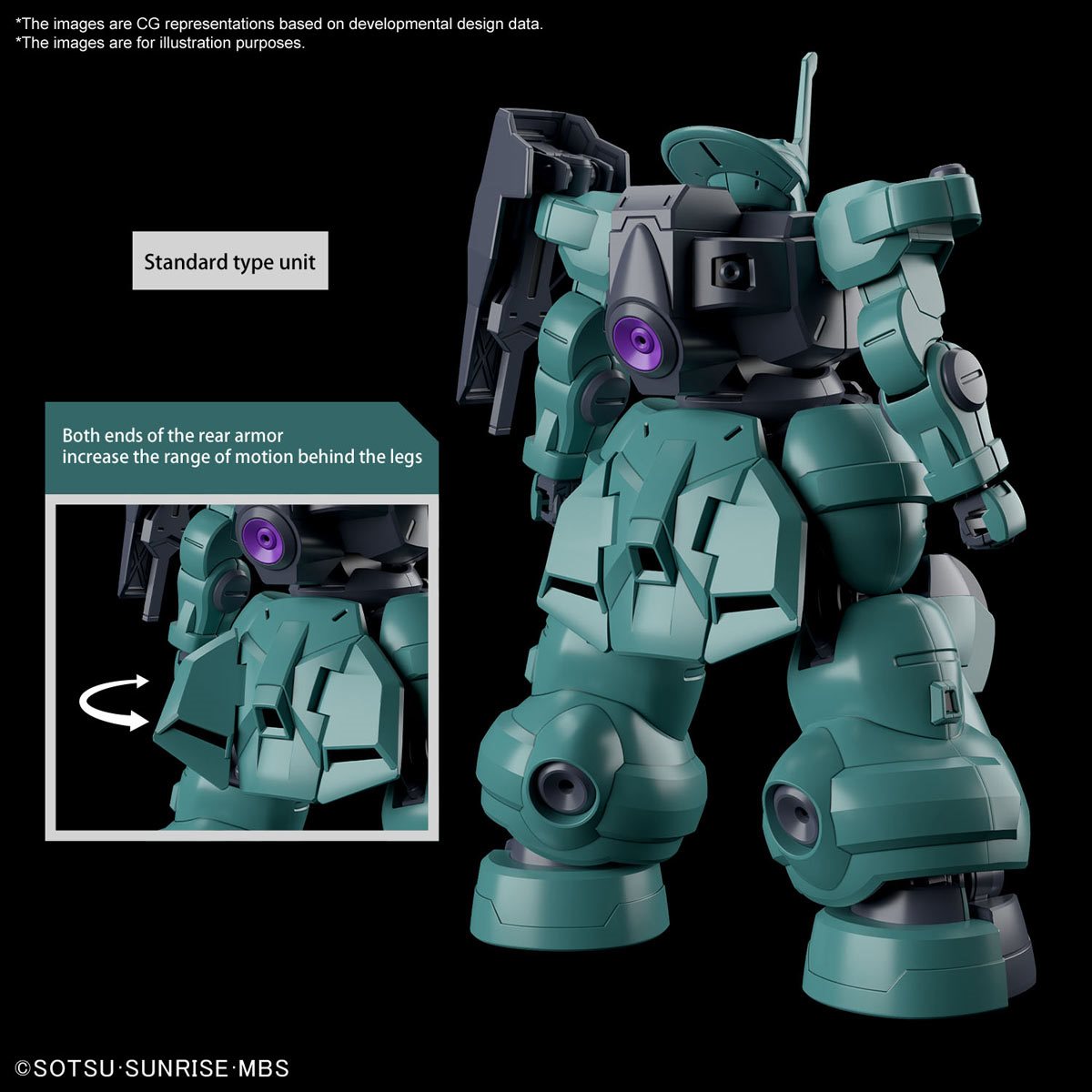 Mobile Suit Gundam: The Witch from Mercury Lauda's Dilanza Standard Type High Grade 1:144 Scale Model Kit