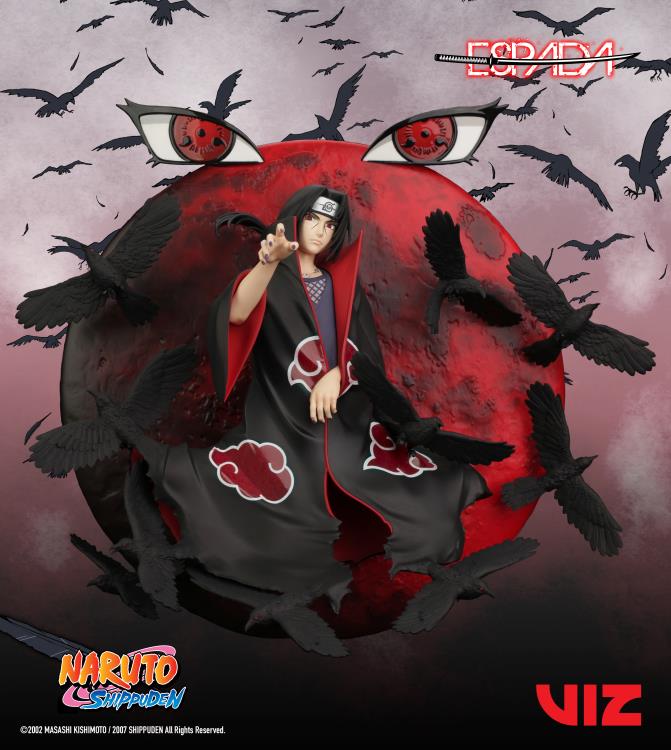 Naruto: Shippuden Itachi Uchiha 1/8 Scale Limited Edition Wall Statue