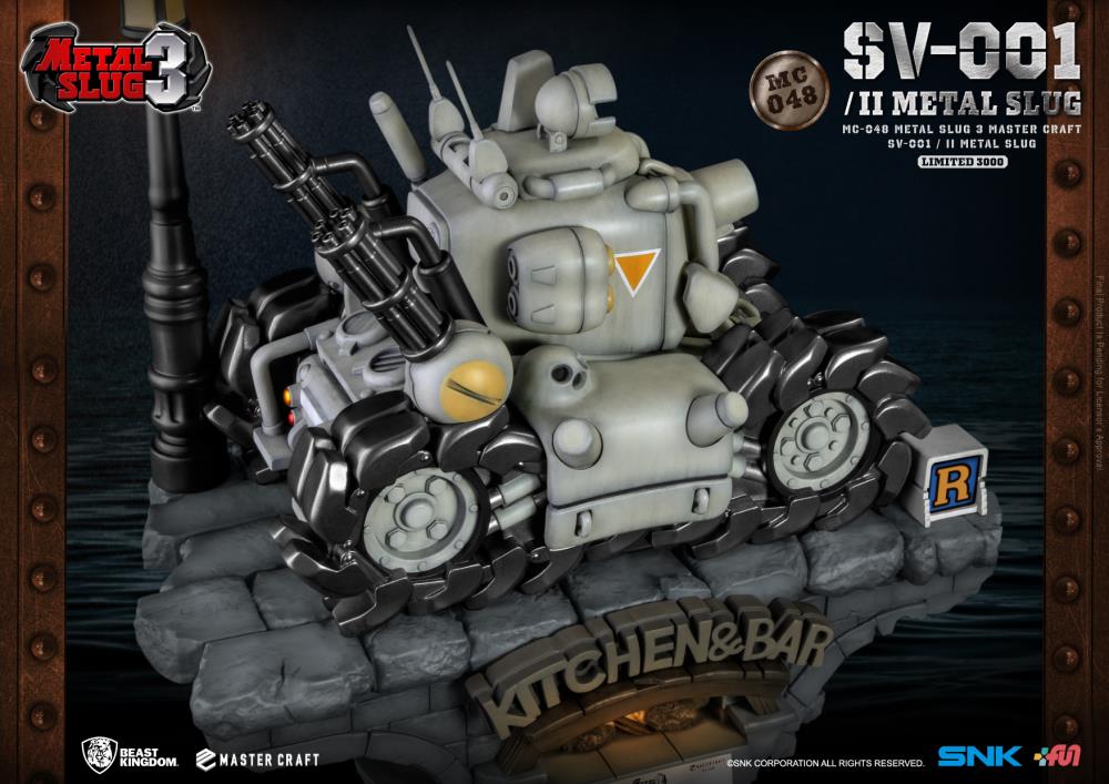 Metal Slug 3 Master Craft MC-048 SV-001/II Metal Slug Limited Edition Statue