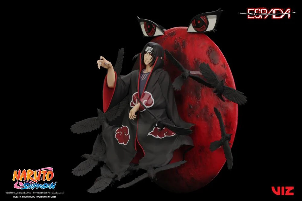 Naruto: Shippuden Itachi Uchiha 1/8 Scale Limited Edition Wall Statue