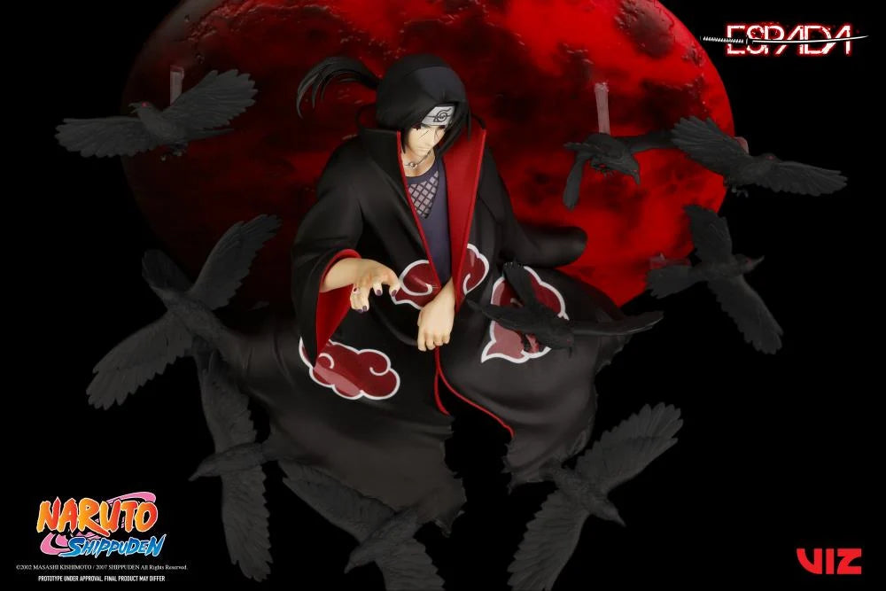 Naruto: Shippuden Itachi Uchiha 1/8 Scale Limited Edition Wall Statue