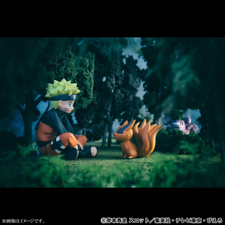 Naruto: Shippuden G.E.M. Series Gaiden Naruto Uzumaki & Biju Set (Reissue)
