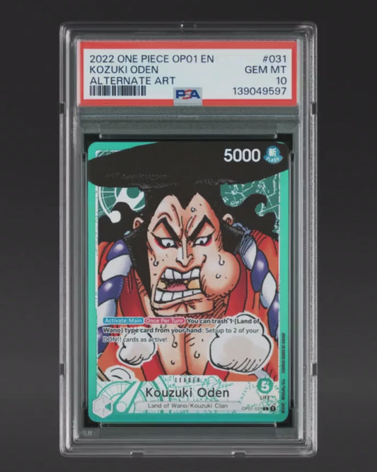 2022 ONE PIECE OP01-ROMANCE DAWN #031 KOZUKI ODEN ALTERNATE ART