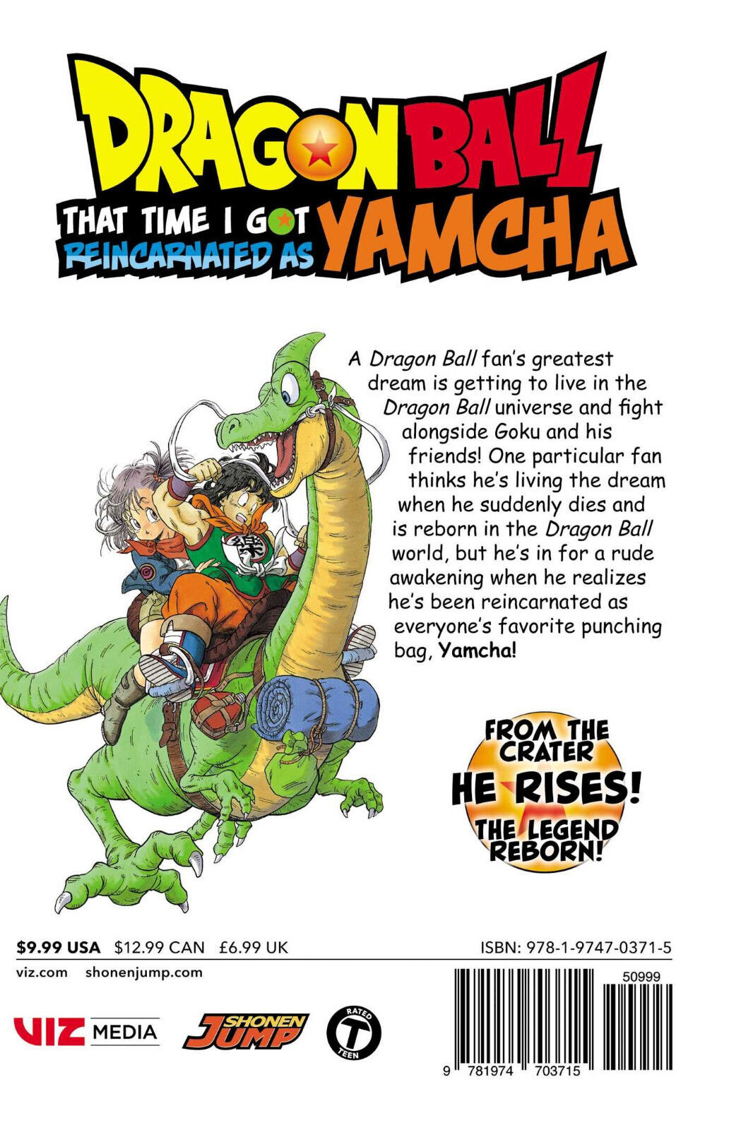 Dragon Ball That Time I Got Reincarnated as Yamcha!