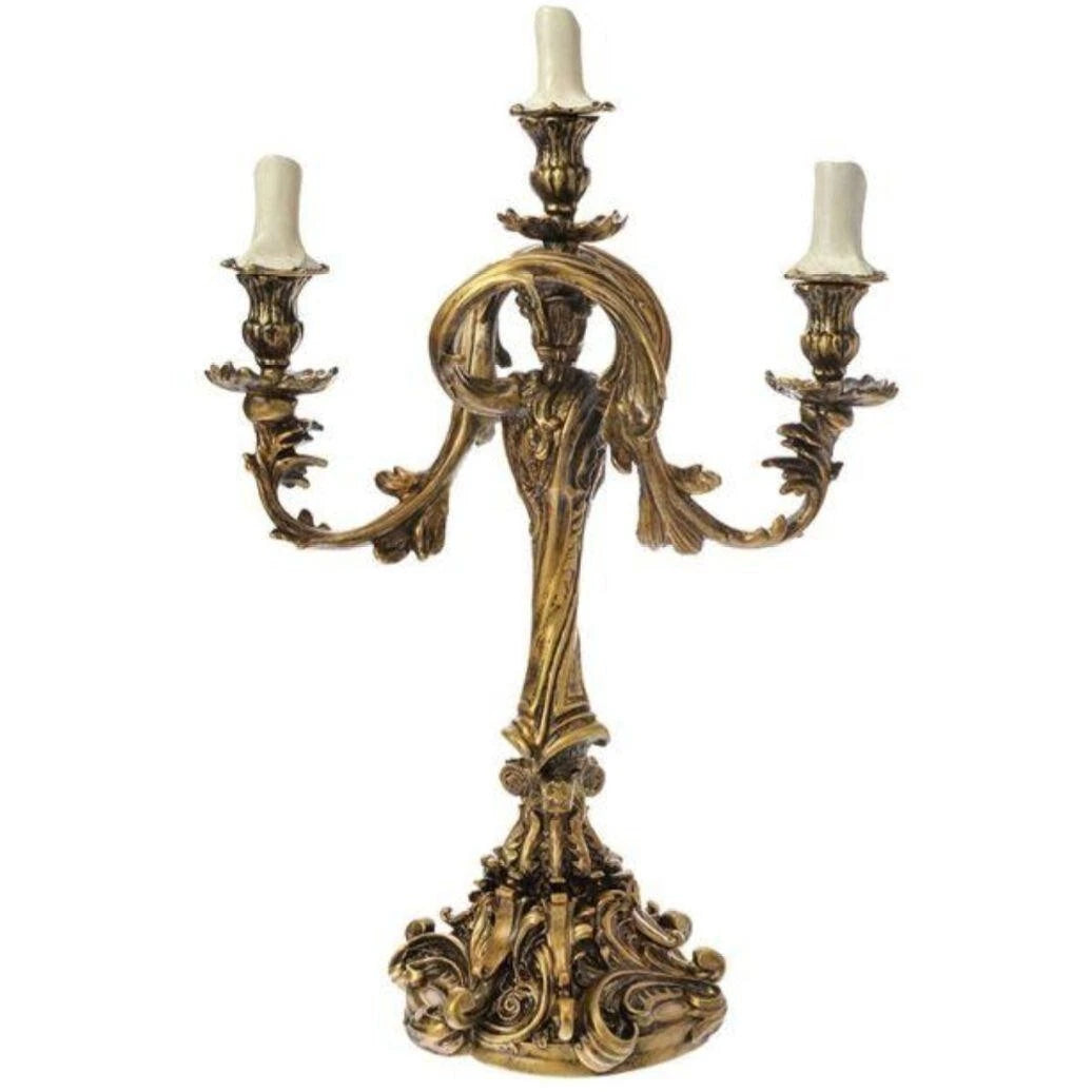 Disney Beauty and the Beast Live Action LE Lumiere Candlestick Candleabra