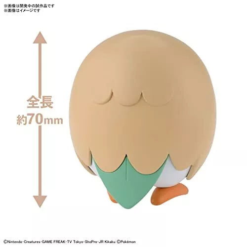 Pokemon #10 Bandai ROWLET QUICK MDL KIT