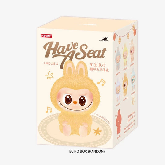 POPMART THE MONSTERS LABUBU HAVE A SEAT VINYL BLIND BOX