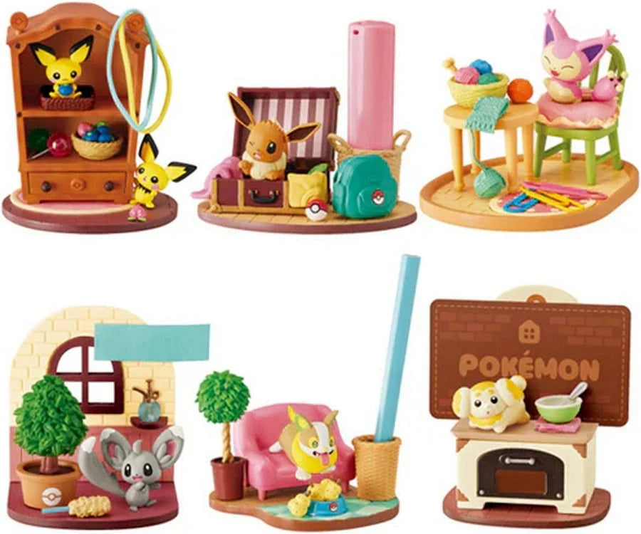 Re-Ment Pokémon DesQ Relaxing Home! Blind Box