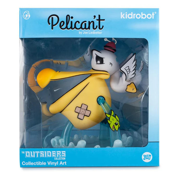 Pelican't 8" Vinyl Art Figure by Joe Ledbetter